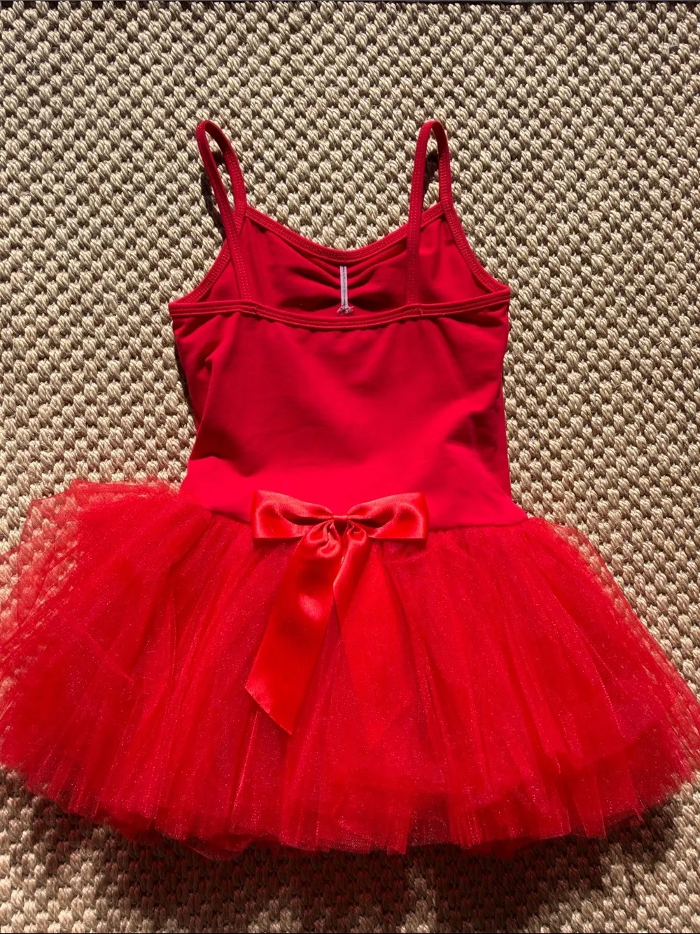 Valchirly Red Tulle Ballet Dress Kids Costume - Classic Tutu size 6